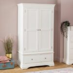 Lemari Baju Gantung 2 Pintu Wilmslow White