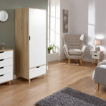 Lemari Pakaian Minimalis Lily 1 Pintu