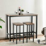 Meja Cafe Besi Minimalis Vidette