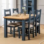 Meja Makan Lipat Westbury Blue