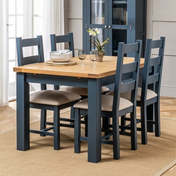 Meja Makan Lipat Westbury Blue