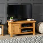 Meja TV Jati Minimalis Modern Cheshire