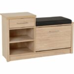 Rak Sepatu Kayu Modern Minimalis Kelton
