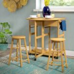 Set Meja Bar 2 Kursi Kayu Minimalis Wynyard