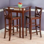 Set Meja Bar Kayu 2 Kursi Grote