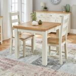 Set Meja Makan Cotswold Cream