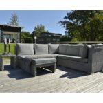 Sofa Sudut Rotan Minimalis Ilyas