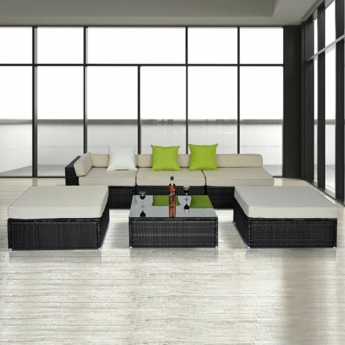 Sofa Sudut Rotan Normandy Sofa Sudut Rotan Normandy