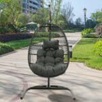 Kursi Gantung Rotan Egg Shape
