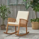 Kursi Goyang Kayu Farjand With Cushion