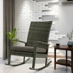 Kursi Goyang Rotan Elese Modern