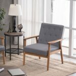 Kursi Sofa Retro Modern Grey