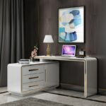Meja Kerja Manager Modern Stainless