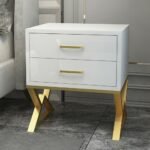 Meja Nakas Stainless Modern Tillis