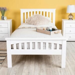 Ranjang Tidur Heywood White Single