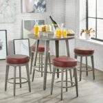 Set Meja Bar Minimalis Linden