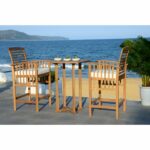 Set Meja Makan Bar Krista Outdoor