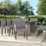 Set Meja Makan Outdoor Rotan Rochford
