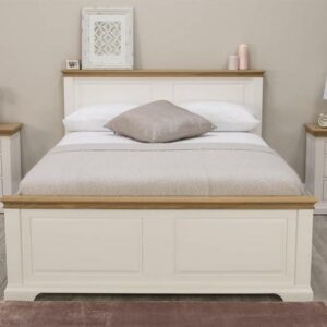 Tempat Tidur Kayu Westcott White King