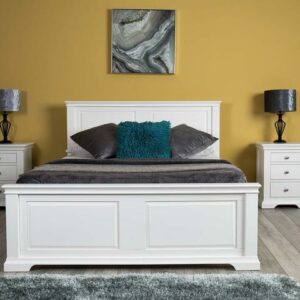 Tempat Tidur Minimalis Terbaru Westcott White King