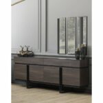 Bufet Kayu Ayna Modern