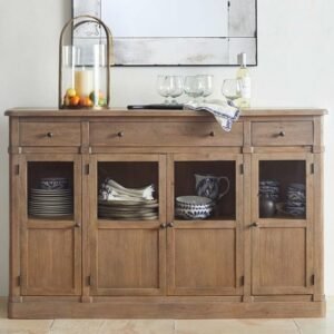 Bufet Kayu Jati Male Klasik