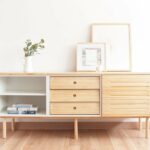Bufet Kayu Minimalis Cavity