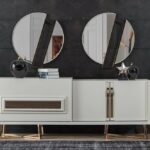Bufet Modern Luca Stainless