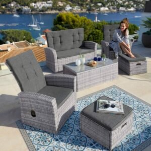 Kursi Rotan Minimalis Modern Ambia