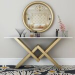 Meja Konsol Minimalis Entryway X