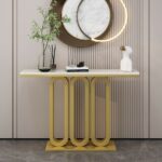 Meja Konsol Stainless Marmer Artemesia