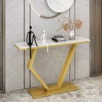 Meja Konsol Stainless Marmer Chapman