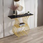 Meja Konsol Stainless Marmer Espoy