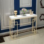Meja Konsol Stainless Wood Ariely