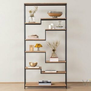 Rak Buku Besi Minimalis Anteres