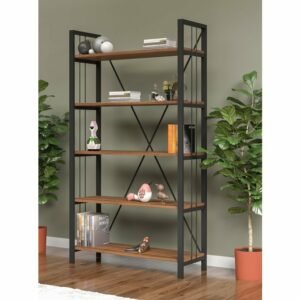 Rak Buku Besi Minimalis Eftelya