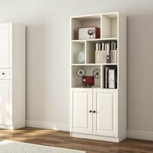 Rak Buku Kayu Minimalis Beyza