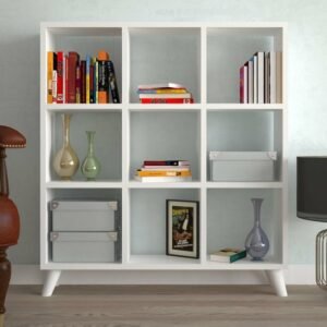 Rak Buku Kayu Minimalis Erahome