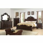 Set Kamar Tidur Mewah Jati Klasik Bathild