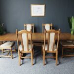 Set Meja Makan Dari Jati Ercol