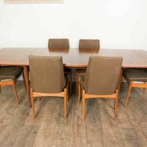 Set Meja Makan Jati Klasik Archie