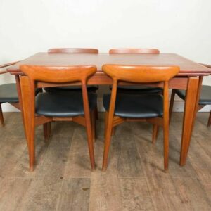 Set Meja Makan Jati Lipat Randers