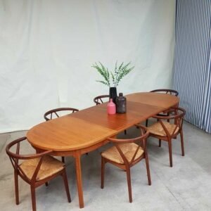 Set Meja Makan Jati Minimalis Troeds