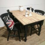 Set Meja Makan Minimalis Modern Farmhouse