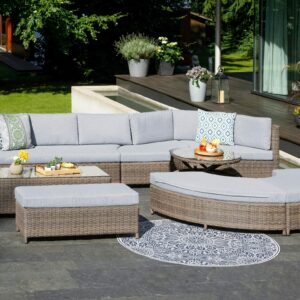 Sofa Anyaman Rotan Sintetis Minsoka