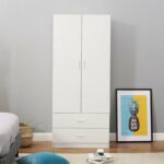 Lemari Pakaian Gantung 2 Pintu Minimalis