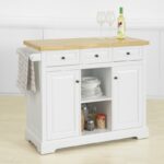 Kitchen Island Pulver Duco Putih Minimalis