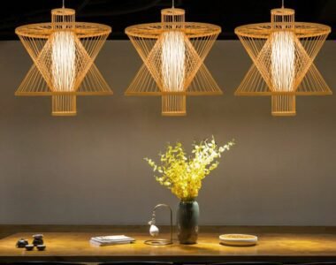 Ide Lampu Hias Dari Bambu