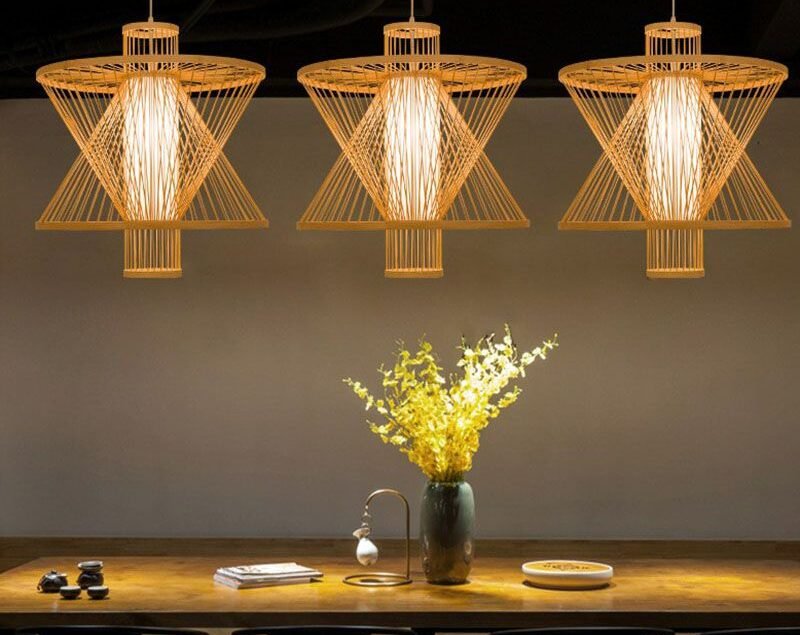 Ide Lampu Hias Dari Bambu