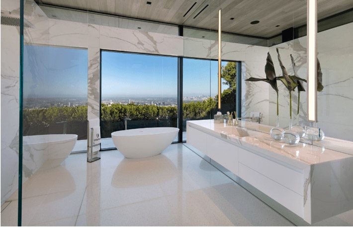 interior rumah minimalis modern - Desain Kamar Mandi Modern